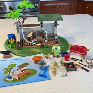 Playmobil 5225 Country Horse Pony Farm wash care station